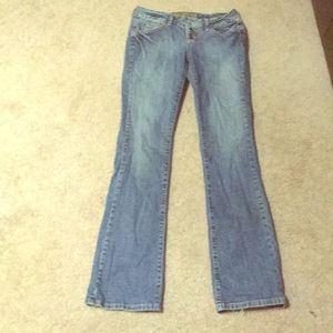 Womens Hint boot cut jeans
